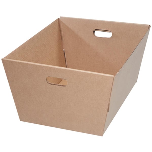 Officespace Corrugated Storage Tote, 25 in L x 19 in W x 12 in H, 25 PK OF2207489 - main